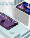 Indy Series Folio Kickstand Case - iPad Pro 11-inch (3rd/4th Gen) & iPad Air 11-inch M2 & M3 (2024) by Zerodamage Sahara Case LLC