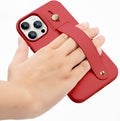 iPhone 14 Pro Max 6.7-inch Protection Kit Bundle - FingerGrip Series Case with Tempered Glass Screen and Camera Protector (Red) by Zerodamage Sahara Case LLC