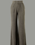 Wendy Mineral Wash Waffle Pants - Olive by Boutique 23
