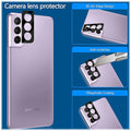 ZeroDamage Camera Lens Protector (2-Pack) - Samsung Galaxy S21 FE 5G by Zerodamage Sahara Case LLC