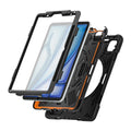 iPad Air 11-inch (M2 / M3 / M4) Case - Heavy-Duty Hand Strap | Raider X Series by Zerodamage Sahara Case LLC