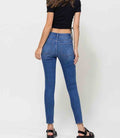 Sarah High Rise Skinny Jeans - Mid Wash by Boutique 23