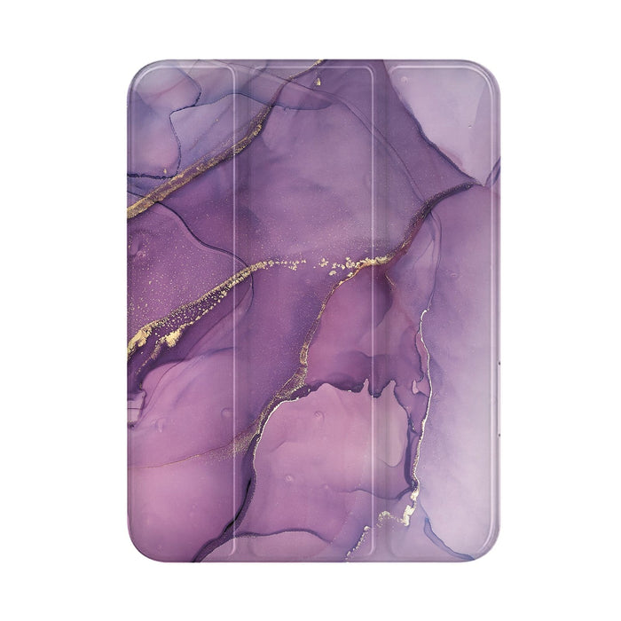 Inspire Series Purple Marble Folio Case - iPad Mini by Zerodamage Sahara Case LLC