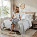Park Ridge 1000-Thread Count CVC Sheet Set, Size King by Vanessa Jane