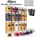 48-Piece Set: Food Storage Container Set, Fresh-Keeping and Easy-to-Secure Lids by DailySale