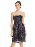Aidan by Aidan Mattox Strapless Sequined Dress, Size 2 by Vanessa Jane