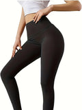 High Waist Butt Lifting Sports Fitness Yoga Pants, Size M by Vanessa Jane