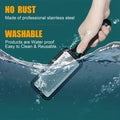 4-Piece Stainless Steel Foot File Set – Callus & Dead Skin Remover by DailySale