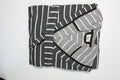 Cotton Black Striped Bathrobe by NoaPure.com