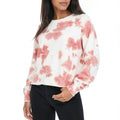 Hippie Rose Juniors Tie-Dye Cropped Sweatshirt, Size Medium by Vanessa Jane
