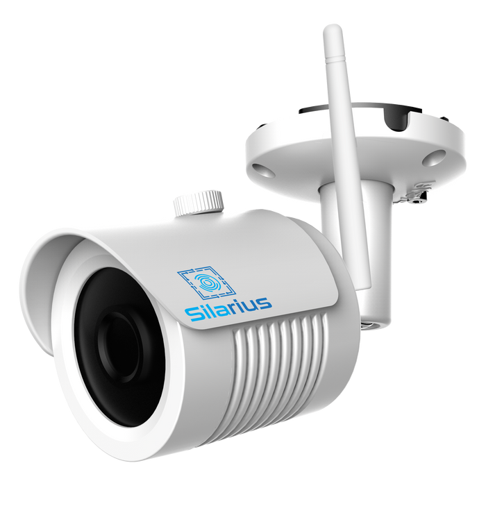 Silarius SIL-SB5MP36WIFI Outdoor WiFi Mini Bullet 5MP, 3.6mm lens (NDAA Compliant) by Silarius