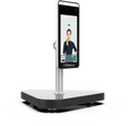 Silarius SIL-FRTEMP 7" Facial Time Attendance Access Control Terminal with Temperature Testing + Face Recognition and Mask Detection (Table Stand Included) NDAA Compliant by Silarius
