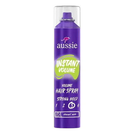Aussie Instant Volume Hair Spray for Wavy and Straight Hair 10 oz by Pasteur Pharmacy