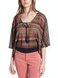 Sanctuary Womens Island Poncho Top Mesa Multi, Size XL by Vanessa Jane