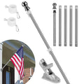 6Ft Stainless Steel Wall Mounted Flag Pole by DailySale