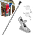 6Ft Stainless Steel Wall Mounted Flag Pole by DailySale