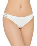 Hula Honey Juniors Textured Strappy Hipster Bikini Swim Bottoms, Us Medium by Vanessa Jane