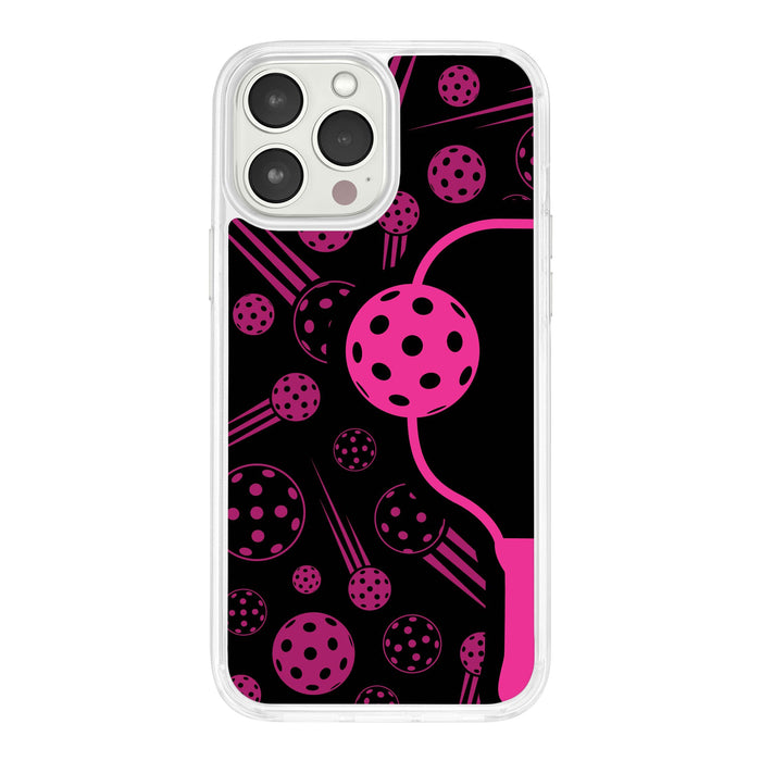 Pickleball HD Apple iPhone 14 Series Mag-Safe Phone Case by Affinity Bands