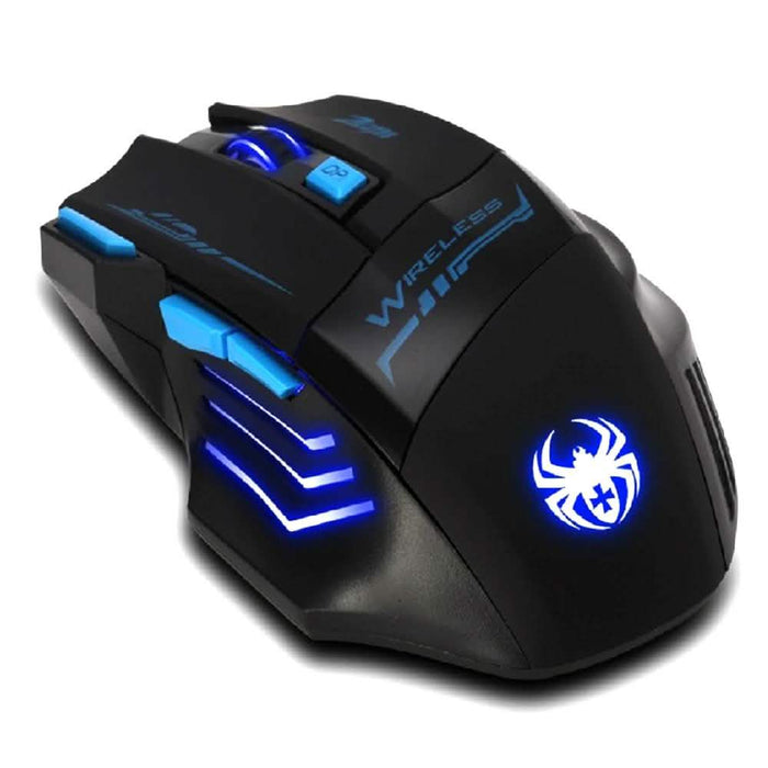 7 Buttons LED Optical Wireless Gaming Mouse by DailySale