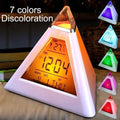 7 Color Changing LED Alarm Clock by DailySale