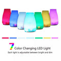 7 Color LED 200ML Ultrasonic Essential Oil Aroma Diffuser and Humidifier with Remote by DailySale