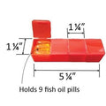 7 Day Extra Large Pill Organizer with Cute Travel Case by DailySale