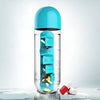 7-Day Pill Tablet Medicine Organizer Water Drink Bottle Holder Box