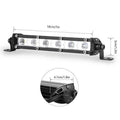 7" LED Light Bar Single Row Offroad Spot Lights by DailySale