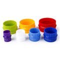 7-Pack: Premium Quality Two-Sided Biscuit Cutter Set For Cookies And Fondant Cakes by DailySale