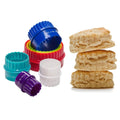 7-Pack: Premium Quality Two-Sided Biscuit Cutter Set For Cookies And Fondant Cakes by DailySale