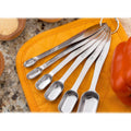 7-Piece: Heavy Duty Stainless Steel Metal Measuring Spoons by DailySale