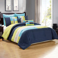 7-Piece: Luxury Bordered Queen Comforter Set by DailySale