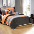 7-Piece: Luxury Bordered Queen Comforter Set by DailySale