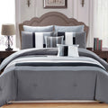 7-Piece: Luxury Bordered Queen Comforter Set by DailySale