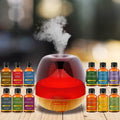 7-Piece: Premium Ultrasonic Aromatherapy Cool Mist Humidifier Diffuser with Essential Oil Gift Set by DailySale