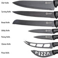 7-Piece Set: Chef Knife, Bread, Carving, Utility, Pairing, Cheese, Pizza by DailySale