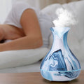7-Piece Set: Hydro Dipped Ultrasonic Aromatherapy Diffuser With Essential Oil Gift Set by DailySale