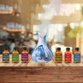 7-Piece Set: Hydro Dipped Ultrasonic Aromatherapy Diffuser With Essential Oil Gift Set by DailySale