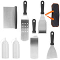 7-Piece Set: Stainless Steel BBQ Grilling Utensil Tools by DailySale