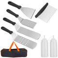 7-Piece Set: Stainless Steel BBQ Grilling Utensil Tools by DailySale