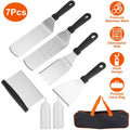 7-Piece Set: Stainless Steel BBQ Grilling Utensil Tools by DailySale