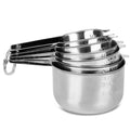 7-Piece: Stainless Steel Measuring Cups by DailySale