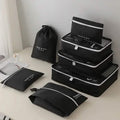 7-Piece: Travel Packaging Cube Bags by DailySale