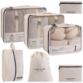 7-Piece: Travel Packaging Cube Bags by DailySale