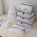 7-Piece: Travel Packaging Cube Bags by DailySale