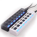 7 Port USB 2.0 Hub by DailySale
