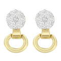 14K Yellow Gold 1/2 cttw Diamond Stud Earrings (I-J, SI1-SI2) by Bids.com