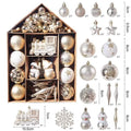 70-Pieces Set: Christmas Tree Decorations Christmas Ball by DailySale