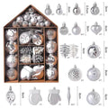 70-Pieces Set: Christmas Tree Decorations Christmas Ball by DailySale