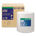 Tork Cleaning Cloth, 12.6 x 13.3, White, 1,100 Wipes/Roll